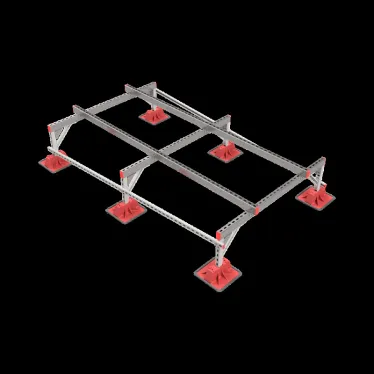 Опорная конструкция для установки оборудования TECHNORAPTOR LIGHTFOOT 1500х2500 | KM-TR-LTF-SSEI-1500-2500 | КМ - профиль