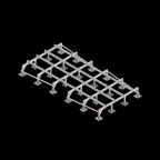 Опорная конструкция для установки оборудования TECHNORAPTOR STEELFOOT 2500х5000 | KM-TR-STF-SSEI-2500-5000 | КМ - профиль