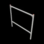 Опорная конструкция для гор. прямоуг. воздуховодов  TECHNORAPTOR 1500х1500 HD | KM-TR-SSHRAD-1500-1500 HD | КМ - профиль