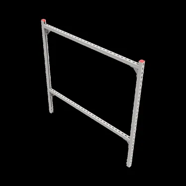 Опорная конструкция для гор. прямоуг. воздуховодов  TECHNORAPTOR 1500х1500 HD | KM-TR-SSHRAD-1500-1500 HD | КМ - профиль