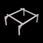 Опорная конструкция для установки оборудования TECHNORAPTOR 1200х1000 | KM-TR-SSEI-1200-1000 | КМ - профиль