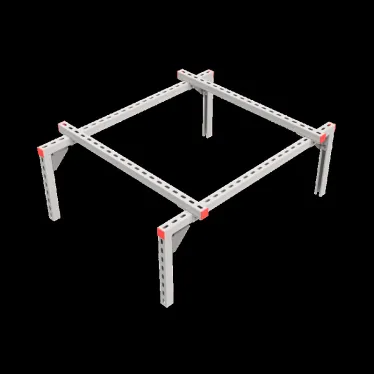 Опорная конструкция для установки оборудования TECHNORAPTOR 1200х1000 | KM-TR-SSEI-1200-1000 | КМ - профиль