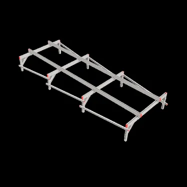 Опорная конструкция для установки оборудования TECHNORAPTOR 1500х4000 тип 2 | KM-TR-SSEI-1500-4000-2 | КМ - профиль