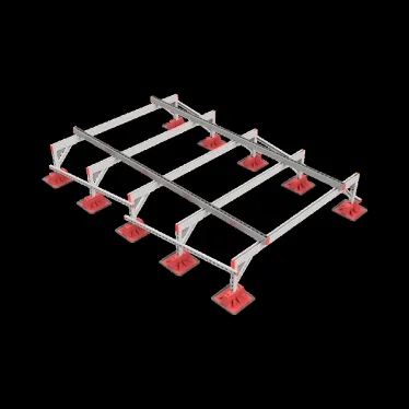 Опорная конструкция для установки оборудования TECHNORAPTOR LIGHTFOOT 2000х3000 тип 2 | KM-TR-LTF-SSEI-2000-3000-2 | КМ - профиль