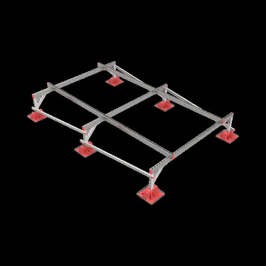 Опорная конструкция для установки оборудования TECHNORAPTOR LIGHTFOOT 2000х3000 тип 1 | KM-TR-LTF-SSEI-2000-3000-1 | КМ - профиль