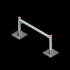 Опорная конструкция для гор. прямоуг. воздуховодов  TECHNORAPTOR STEELFOOT 1000х500 HD | KM-TR-STF-SSHRAD-1000-500 HD | КМ - профиль