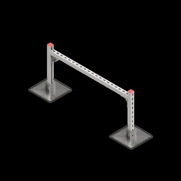 Опорная конструкция для гор. прямоуг. воздуховодов  TECHNORAPTOR STEELFOOT 1000х500 HD | KM-TR-STF-SSHRAD-1000-500 HD | КМ - профиль