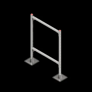 Опорная конструкция для гор. прямоуг. воздуховодов  TECHNORAPTOR STEELFOOT 1000х1500 HD | KM-TR-STF-SSHRAD-1000-1500 HD | КМ - профиль