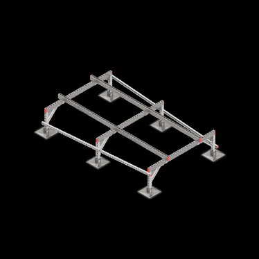 Опорная конструкция для установки оборудования TECHNORAPTOR STEELFOOT 1500х2500 HD | KM-TR-STF-SSEI-1500-2500 HD | КМ - профиль