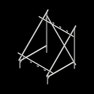 Опорная конструкция для установки солнечной панели/коллектора TECHNORAPTOR HD | KM-TR-SSfSPI-C HD | КМ - профиль