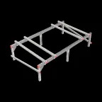 Опорная конструкция для установки оборудования TECHNORAPTOR 2000х1200 HD | KM-TR-SSEI-2000-1200 HD | КМ - профиль