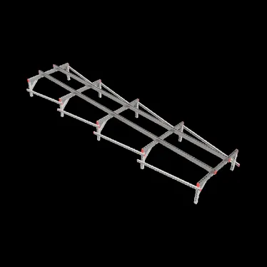 Опорная конструкция для установки оборудования TECHNORAPTOR 1200х5000 тип 1 HD | KM-TR-SSEI-1200-5000-1 HD | КМ - профиль