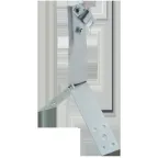 Держатель проводника круглого 6-10мм винтовой для конька h-100мм оцинкованная сталь IEK