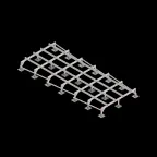 Опорная конструкция для установки оборудования TECHNORAPTOR STEELFOOT 2500х6000 HD | KM-TR-STF-SSEI-2500-6000 HD | КМ - профиль