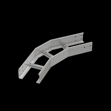 Угол лестничный горизонтальный 45 гр. 100х800х1,5 мм HD N | LGL45-100-800-1.5 HD N | КМ - профиль