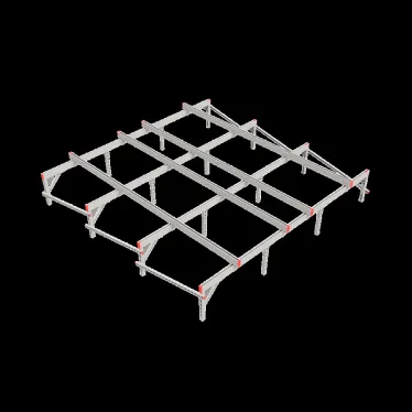 Опорная конструкция для установки оборудования TECHNORAPTOR 3000х3000 HD | KM-TR-SSEI-3000-3000 HD | КМ - профиль