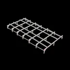 Опорная конструкция для установки оборудования TECHNORAPTOR 3000х6000 тип 1 HD | KM-TR-SSEI-3000-6000-1 HD | КМ - профиль