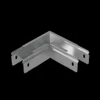 Угол горизонтальный 90 гр. прямой 50х50 мм "ПЛЮС" HD | PGLplus90-50-50 HD | КМ - профиль