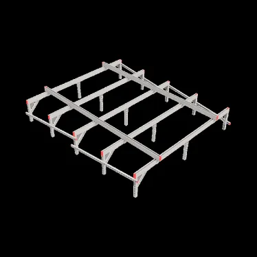 Опорная конструкция для установки оборудования TECHNORAPTOR 2500х3000 тип 3 | KM-TR-SSEI-2500-3000-3 | КМ - профиль