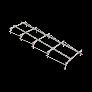 Опорная конструкция для установки оборудования TECHNORAPTOR 1500х5000 | KM-TR-SSEI-1500-5000 | КМ - профиль