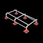 Опорная конструкция для установки оборудования TECHNORAPTOR LIGHTFOOT 1200х2500 | KM-TR-LTF-SSEI-1200-2500 | КМ - профиль