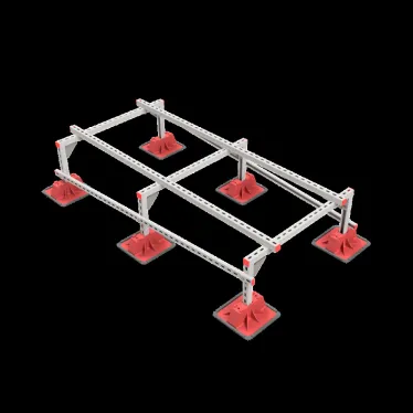 Опорная конструкция для установки оборудования TECHNORAPTOR LIGHTFOOT 1000х2000 тип 2 | KM-TR-LTF-SSEI-1000-2000-2 | КМ - профиль