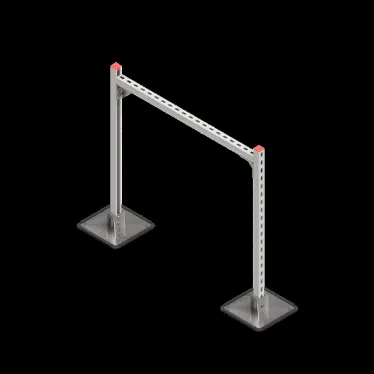 Опорная конструкция для гор. прямоуг. воздуховодов  TECHNORAPTOR STEELFOOT 1000х1000 | KM-TR-STF-SSHRAD-1000-1000 | КМ - профиль