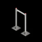 Опорная конструкция для гор. прямоуг. воздуховодов  TECHNORAPTOR STEELFOOT 500х1000 | KM-TR-STF-SSHRAD-500-1000 | КМ - профиль