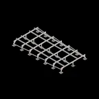 Опорная конструкция для установки оборудования TECHNORAPTOR STEELFOOT 3000х6000 тип 1 HD | KM-TR-STF-SSEI-3000-6000-1 HD | КМ - профиль