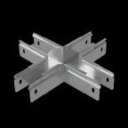 Х-разветвитель прямой 50х50 мм "ПЛЮС" | PXDplus50-50 | КМ - профиль