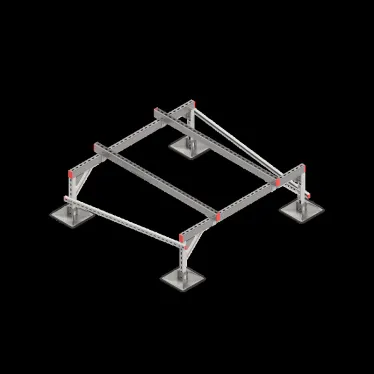 Опорная конструкция для установки оборудования TECHNORAPTOR STEELFOOT 1500х1500 тип 2 | KM-TR-STF-SSEI-1500-1500-2 | КМ - профиль