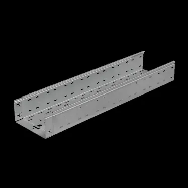 Лоток перф. 100х200х1,2 L6000 мм "Быстрый монтаж ПЛЮС" HD | LPplus100-200-1.2-6000 HD | КМ - профиль