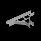 Т-отвод лестничный 150х150х1,5 мм N | LTD150-150-1.5 N | КМ - профиль