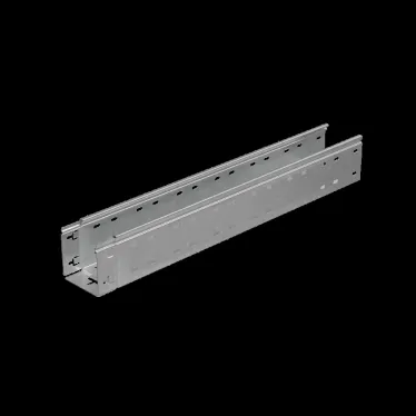 Лоток перф. 100х100х1,0 L6000 мм "Быстрый монтаж ПЛЮС" HD | LPplus100-100-1.0-6000 HD | КМ - профиль