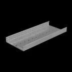                  Лоток перф. 100х500х1,2 L6000 мм "Быстрый монтаж ПЛЮС" HD | LPplus100-500-1.2-6000 HD | КМ - профиль
               