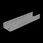 Лоток перф. 100х200х1,0 L6000 мм "Быстрый монтаж ПЛЮС" HD | LPplus100-200-1.0-6000 HD | КМ - профиль