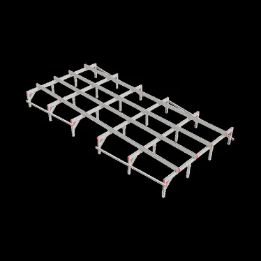 Опорная конструкция для установки оборудования TECHNORAPTOR 2500х5000 HD | KM-TR-SSEI-2500-5000 HD | КМ - профиль