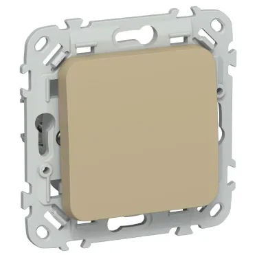 FLITE Выключатель 1-клавишный кнопочный 10А ВС11-2-0-ФлХ хаки | FI-V14-0-10-1-K59 | IEK