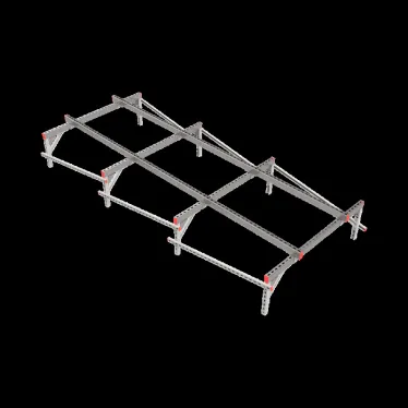 Опорная конструкция для установки оборудования TECHNORAPTOR 1500х3500 HD | KM-TR-SSEI-1500-3500 HD | КМ - профиль