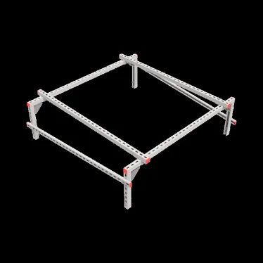 Опорная конструкция для установки оборудования TECHNORAPTOR 1500х1500 тип 1 HD | KM-TR-SSEI-1500-1500-1 HD | КМ - профиль