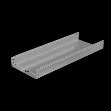 Лоток неперф. 80х300х1,2 L6000 мм "Быстрый монтаж ПЛЮС" HD | LNplus80-300-1.2-6000 HD | КМ - профиль