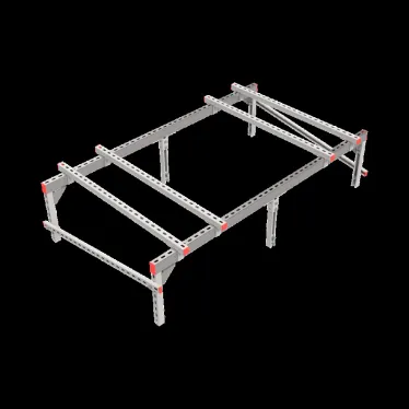 Опорная конструкция для установки оборудования TECHNORAPTOR 2000х1200 | KM-TR-SSEI-2000-1200 | КМ - профиль