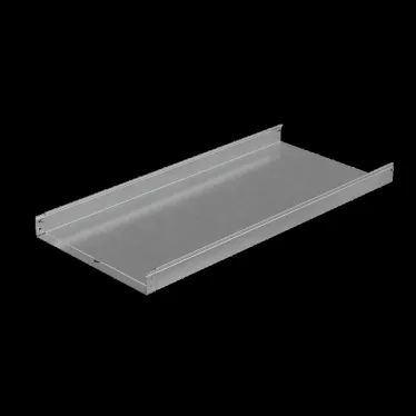 Лоток неперф. 80х600х1,0 L6000 мм "Быстрый монтаж ПЛЮС" HD | LNplus80-600-1.0-6000 HD | КМ - профиль