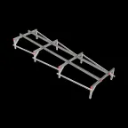 Опорная конструкция для установки оборудования TECHNORAPTOR 1200х4000 тип 1 | KM-TR-SSEI-1200-4000-1 | КМ - профиль