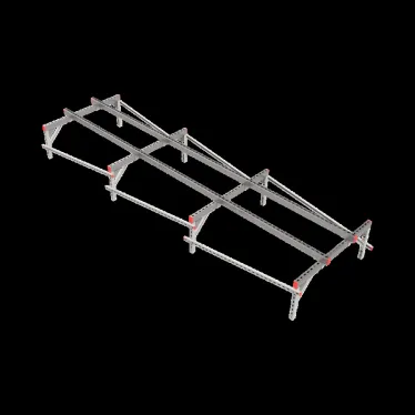 Опорная конструкция для установки оборудования TECHNORAPTOR 1200х4000 тип 1 | KM-TR-SSEI-1200-4000-1 | КМ - профиль