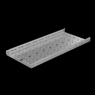 Лоток перф. 50х400х1,5 L6000 мм "Быстрый монтаж ПЛЮС" HD | LPplus50-400-1.5-6000 HD | КМ - профиль