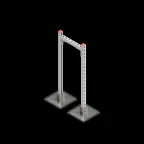 Опорная конструкция для гор. прямоуг. воздуховодов  TECHNORAPTOR STEELFOOT 350х1000 HD | KM-TR-STF-SSHRAD-350-1000 HD | КМ - профиль