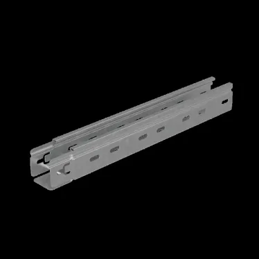 Лоток перф. 50х50х1,2 L6000 мм "Быстрый монтаж ПЛЮС" HD | LPplus50-50-1.2-6000 HD | КМ - профиль