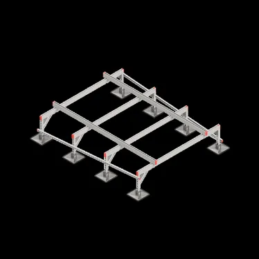 Опорная конструкция для установки оборудования TECHNORAPTOR STEELFOOT 2000х2500 HD | KM-TR-STF-SSEI-2000-2500 HD | КМ - профиль