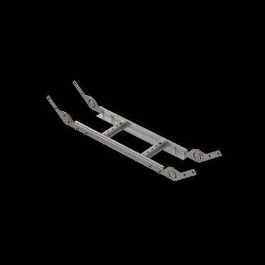 Вертикальный шарнирный угол 50х100х1,2 мм HD N | LSHL50-100-1.2 HD N | КМ - профиль